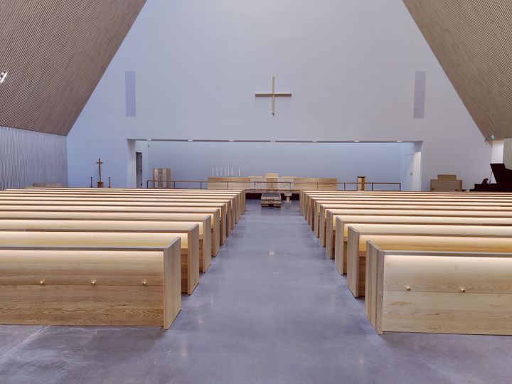 Rave Rakennus oli toteuttamassa Ylivieskan uutta kirkkoa, joka valmistui keväällä 2021.
Kuva Jaakko Niemelä, Keyframe Oy