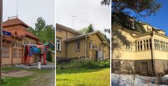 Finalistikolmikko vasemmalta: Aseman Taidelaituri, Marjamäen pappila, Wanha Kauppiastalo. Kuvat Eino Logrén, Tuula Paul, Airi Männynsalo. Vapaa julkaistavaksi.
