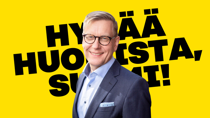 Atte Jääskeläinen. Henkilökuva: Helena Heiskanen / OKM, kuvankäsittely Topias Dean / Sitra