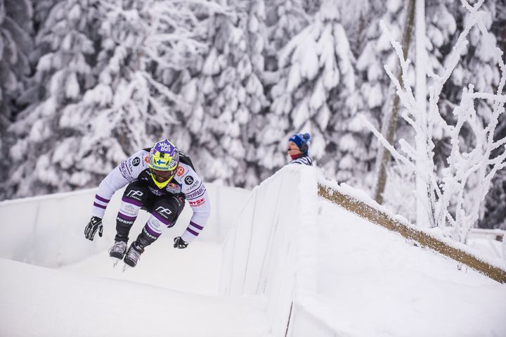 Mirko Lahti oli miesten aikalaskujen kolmas. Photocredit: Red Bull Content Pool, Victor Engström