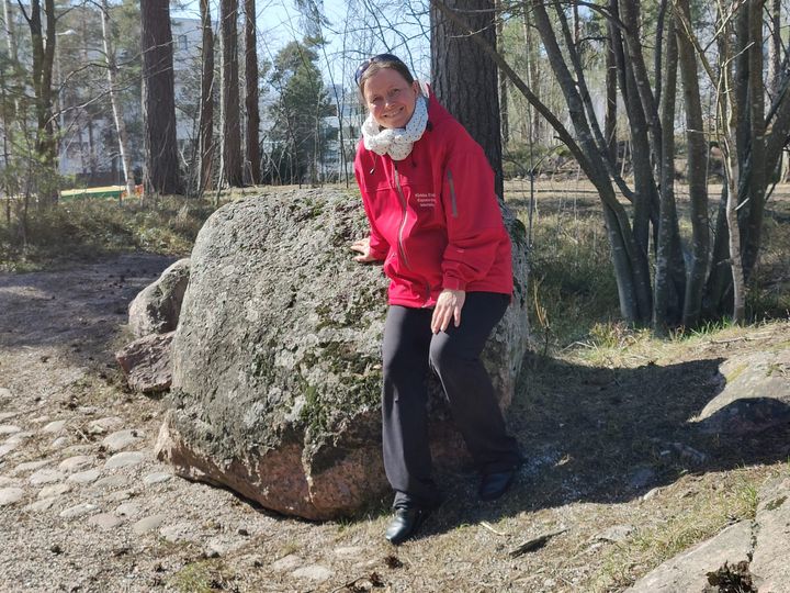 Katriina Vilkmania Maan päivässä viehättää sen ydinajatus; kansalaisten toiminta maan puolesta. Kuva: Jari Vastamäki.
