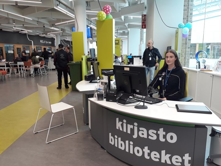 Näkymä palvelutorilta. Kuvaaja Suvi Jäntti.