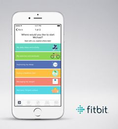 Fitbit-sovelluksen uusi Personal Goal Setting auttaa käyttäjää asettamaan itselle sopivat tavoitteet askel askeleelta.