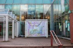 Installation view of Empathic Mirroring by Lintu Lunar, 2021. Image courtesy of Ikko Alaska.