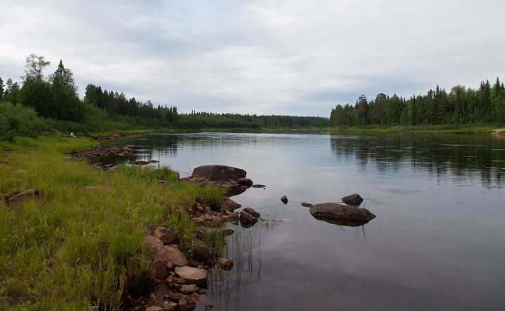 Muonionjoki. Kuva: Heikki Immonen (CC BY 3.0)