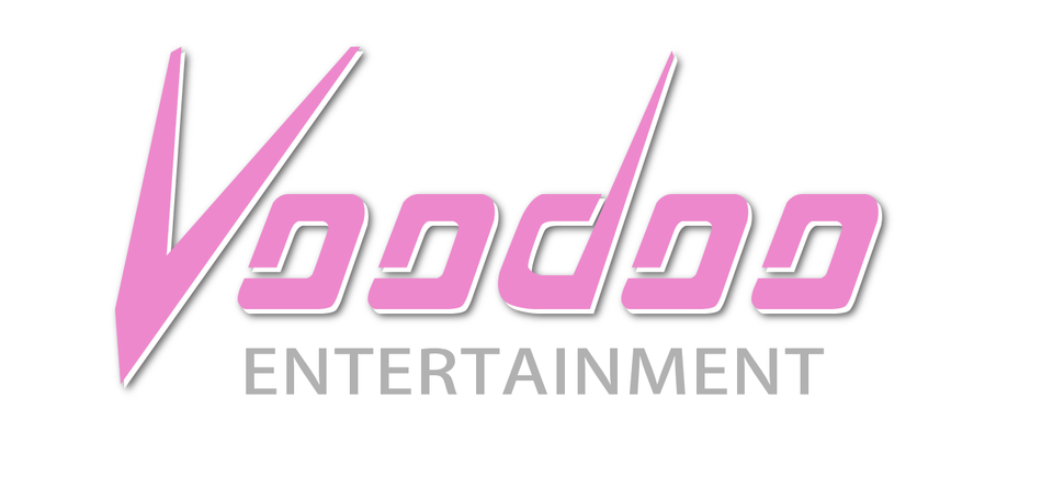 Voodoo Entertainment logo vaalea