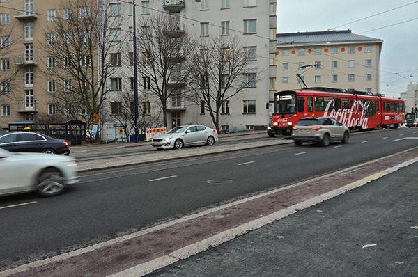 Reijolankatu peruskorjauksen jälkeisessä kuosissaan. Kuva: Seppo Kaunisto