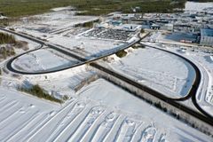 Vt19 Seinäjoki-Lapua -hankkeeseen kuuluva Atrian eritasoliittymä toisesta suunnasta.
