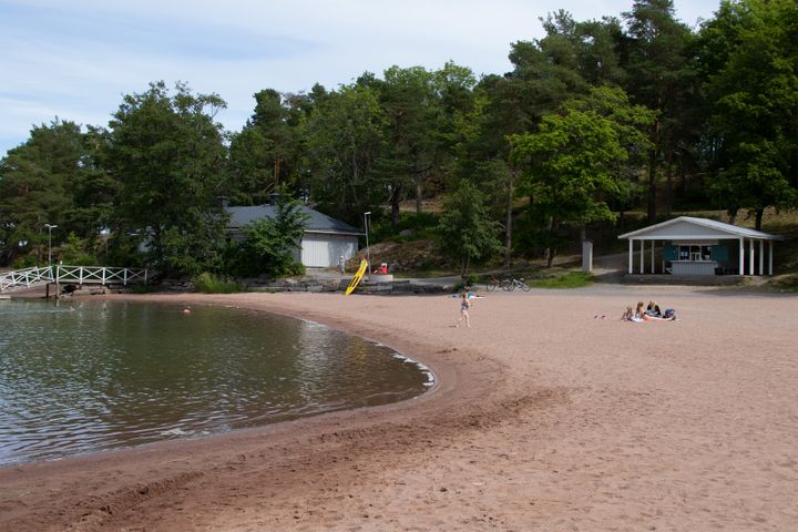 Nunnalahden uimaranta kesäkuussa 2019. Kuva: Naantalin kaupunki
