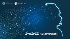 Maksuton Äyräpää symposiumi järjestetään kolmatta kertaa yhteistyössä Suomen Hammaslääkäriseura Apollonian kanssa