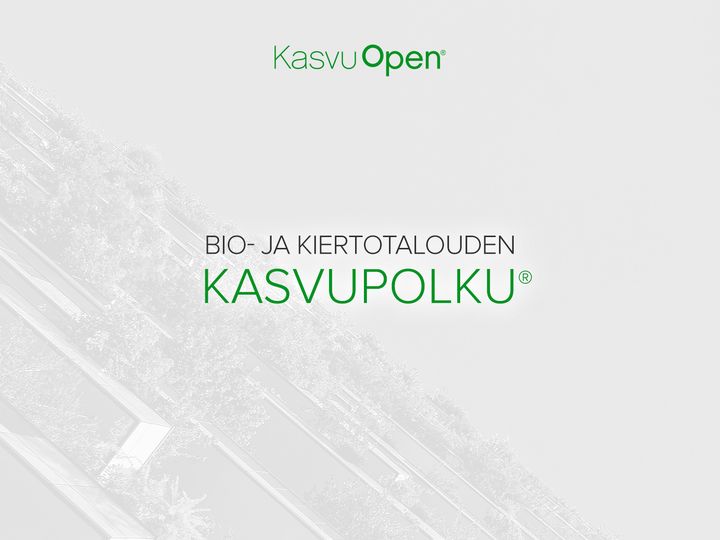 Yrittäjille maksuttoman sparrauksen mahdollistavat Kasvu Openin valtakunnalliset kumppanit yhdessä Bio- ja kiertotalouden Kasvupolku®-kumppaneiden kanssa.