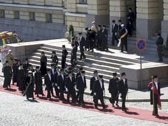 Eläinlääketieteellisen tiedekunnan tohtoripromootion kulkue vuonna 2008.