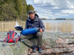 Roskat viedään Laguuniin ja punnitaan. Kuva: Mika Viitanen