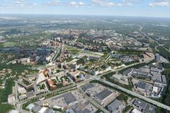 Havainnekuva uudesta alueesta. Kuva: Helsingin kaupunki / Voima Graphics Oy