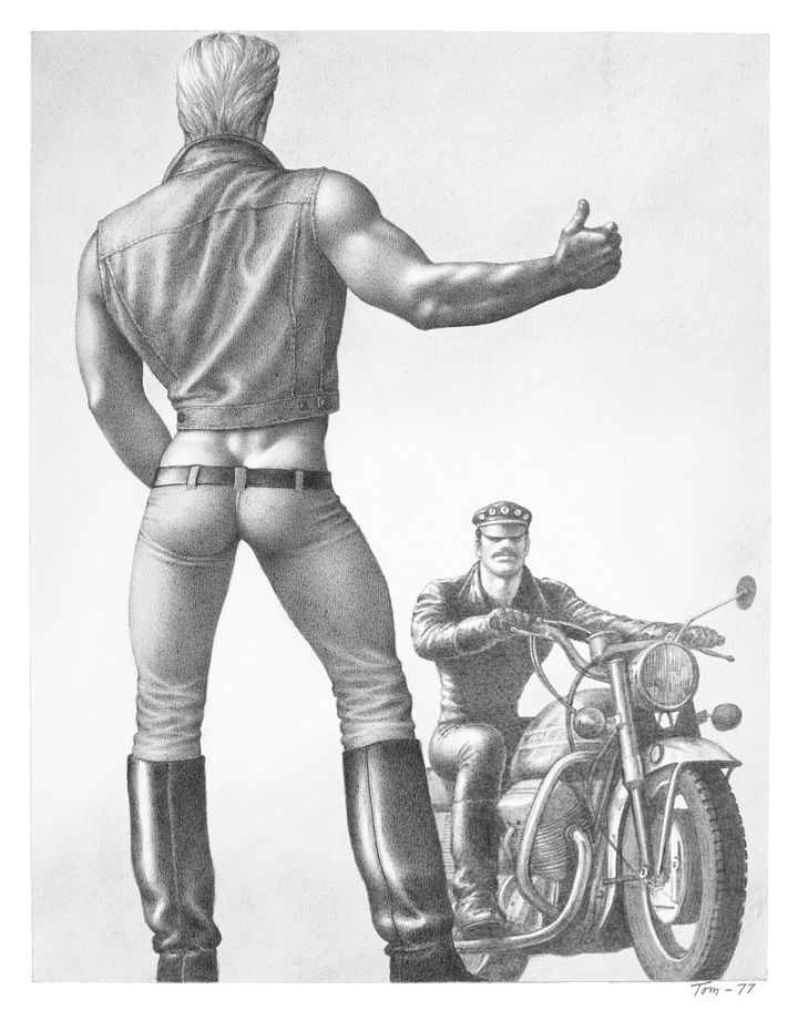 Tom of Finland, Nimetön, 1977. Private collection, Courtesy Galerie Judin, Berlin. © Tom of Finland Foundation