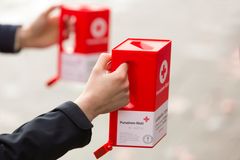 Nälkäpäivänä Suomen Punainen Risti kerää varoja katastrofirahastoon. Kuva: Marjaana Malkamäki / Suomen Punainen Risti