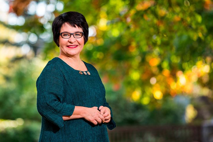 Kansanedustaja Tarja Filatovin (sd) mielestä vuoden 2023 talousarvio on ihmisen asialla. (Kuva Jukka-Pekka Flander)