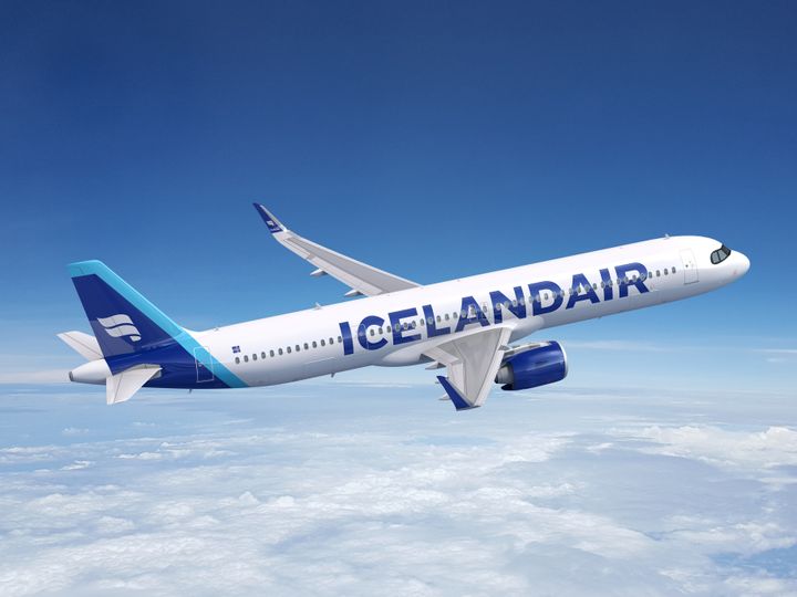 A321XLR Icelandairin värityksellä