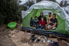 Kuva Morian pakolaisleiriltä Kreikan Lesboksen saarelta. Kuvaaja: Anna Pantelia / Lääkärit Ilman Rajoja.
