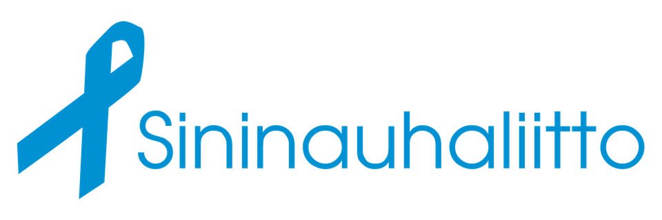 Sininauhaliiton logo blanko
