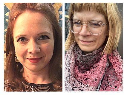 Leenastiina Kakko ja Lotta Sonninen