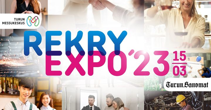 RekryExpo 15.3.2023 Turun Messukeskuksessa