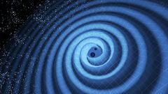 Gravitaatioaallot, havainnekuva. Kuva: LIGO
