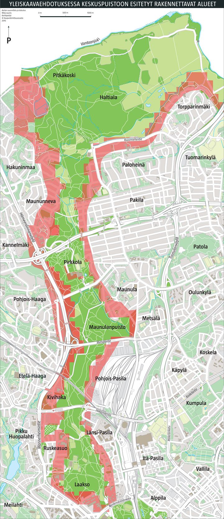 Helsingin uudessa yleiskaavassa Keskuspuistoon suunnitellaan yli 50 hehtaaria rakentamista. Keskuspuiston asiaa ajava kansalaisryhmä kyseenalaistaa sen, että Helsingin merkittävin viheralue ollaan ottamassa kaupunkibulevardikokeilujen ensimmäiseksi pilottikohteeksi.