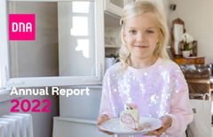DNA’s sustainability report 2022 was published on 8 March 2023 in connection with the Annual Report.