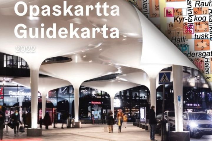Helsingin uusi opaskartta 2022 on julkaistu