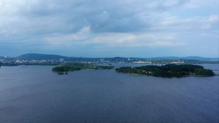 Kallaveden saaristoa eteläisessä Kuopiossa. Kuva: Antti Kanninen