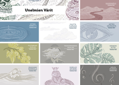 Värisilmän uusi upea sisämaalien värikartta Unelmien Värit on loistava työkalu sisustuskokonaisuuksien suunnitteluun. Värit on jaoteltu kymmeneen kiehtovaan ja inspiroivasti nimettyyn väriteemaan, joissa kussakin on yhteen sointuvia värisävyjä.