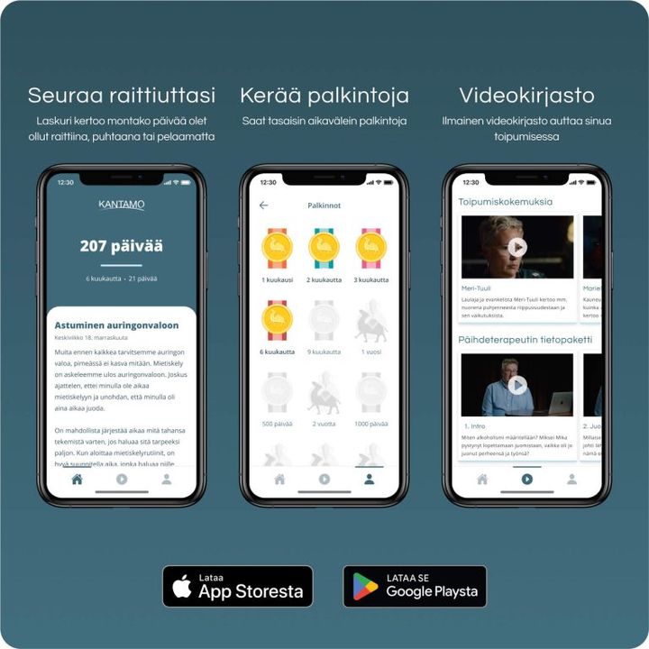 Mobiilisovellus parantaa päihdehoidon tuloksia ja seurantaa