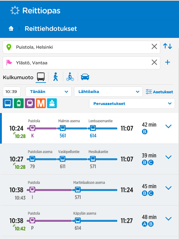 Vyöhykkeiden Reittiopas kertoo, millä lipulla matkustat ensi keväänä | HSL  Helsingin seudun liikenne