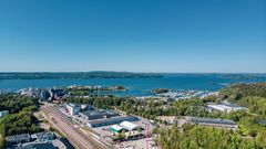 LUT-yliopisto (Lappeenrannan-Lahden teknillinen yliopisto LUT) perustaa Suomen ensimmäisen sähköisen liikenteen professuurin ja tutkimusryhmän Lahteen. Kuva: LUT, Lahden kampus, vapaasti käytettävissä