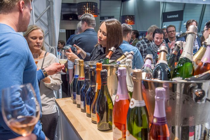Viini, ruoka ja hyvä elämä 2015. Kuva Messukeskus, kuva Messukeskuksen kuvapankissa