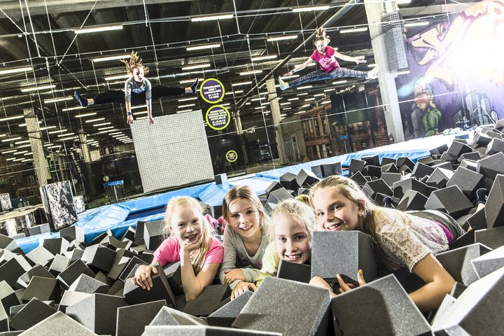 SuperParkit löytyvät  Oulusta, Vantaalta ja Kuopiosta. Konseptiin kuuluu myös maailman suurin Angry Birds Activity Park, joka sijaitsee Vuokatissa. Kuva: SuperPark Oy