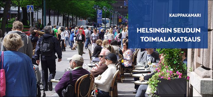 Helsingin seudun kauppakamari julkaisee toimialakatsauksen neljä kertaa vuodessa.