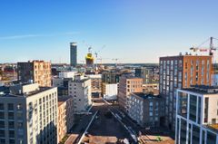 Helsingin seudun asuntotuotanto oli ennätyskorkealla tasolla MAL-sopimuskaudella 2016 - 2019. Kuva: Jussi Hellsten, Helsinki Marketing