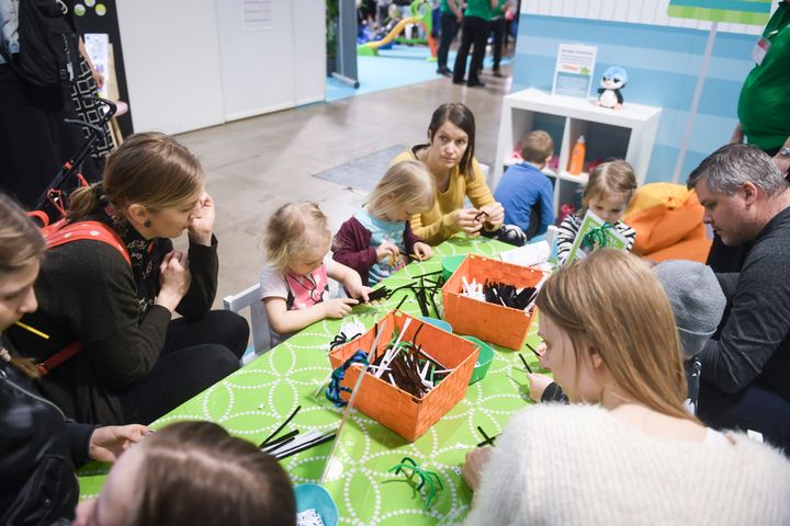 Lapsimessuilla on tekemistä koko perheelle. Kuva: Messukeskus