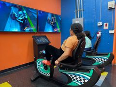 CSE Entertainmentin tuote cylcoBEAT Sky Zone -puistossa Yhdysvalloissa. Kuva: CSE Entertainment / Veli-Matti Nurkkala