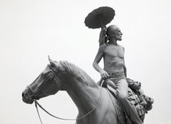 Hans Op de Beeck, The Horseman, 2020. Photo Studio Hans Op de Beeck