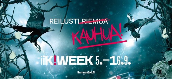iik!week järjestetään Linnanmäellä 5.-16.9.2018