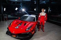 Ferrari sitoutuu Luka Nurmen Ferrari Challenge -kisakausiin 670-hevosvoimaisen Ferrari 488 Challenge Evo -auton lisäksi myös taloudellisella tuella. Kuva: Antti Miettinen