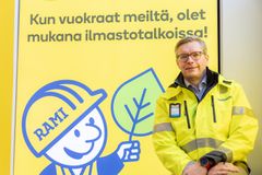 Ramirent Finland Oy:n toimitusjohtaja Mikael Kämpe