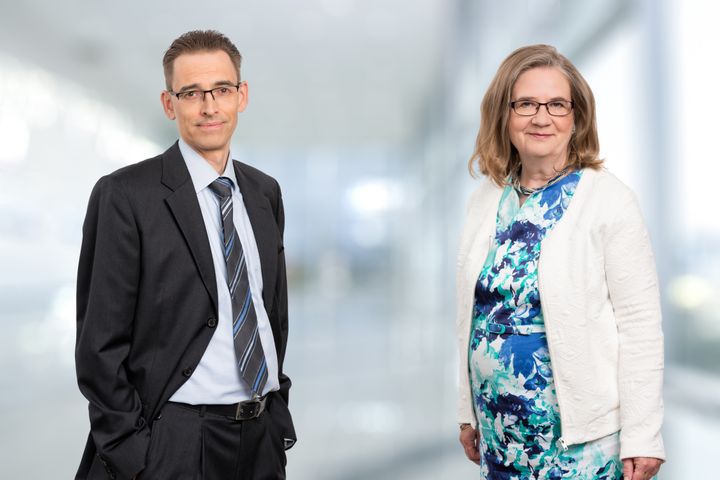 Etlan tutkijat Ville Kaitila ja Birgitta Berg-Andersson.