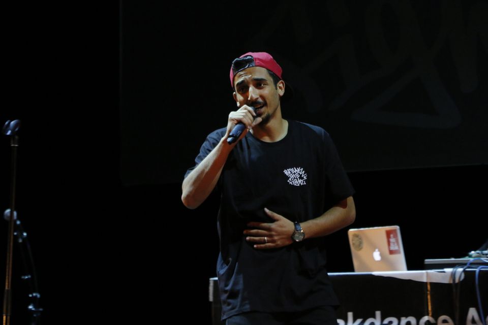 Break the Fight! Nuorten hip hop -tapahtuma Stoan kulttuurikeskuksessa 2020.