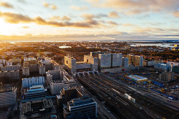 Pasila on yksi Helsingin kaupungin kehittyvistä alueista, johon sijoittuu paljon uutta yritystoimintaa. Kuva: Jussi Hellsten.