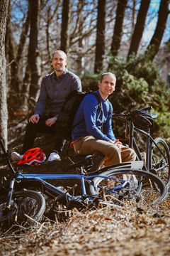 Perustajat Heikki Tiittanen (vas) ja Tommi Ylönen (oik)