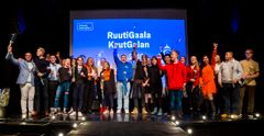 RuutiGaalassa julkistettiin Helsingin uusi nuorisoneuvosto. Kuva: Helsingin kaupunki / Maarit Hohteri